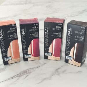 Sensationail  Gel Polish 4 Piece Bundle